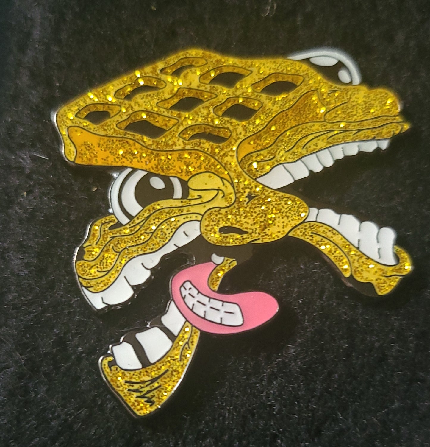 Waffle Monster pin