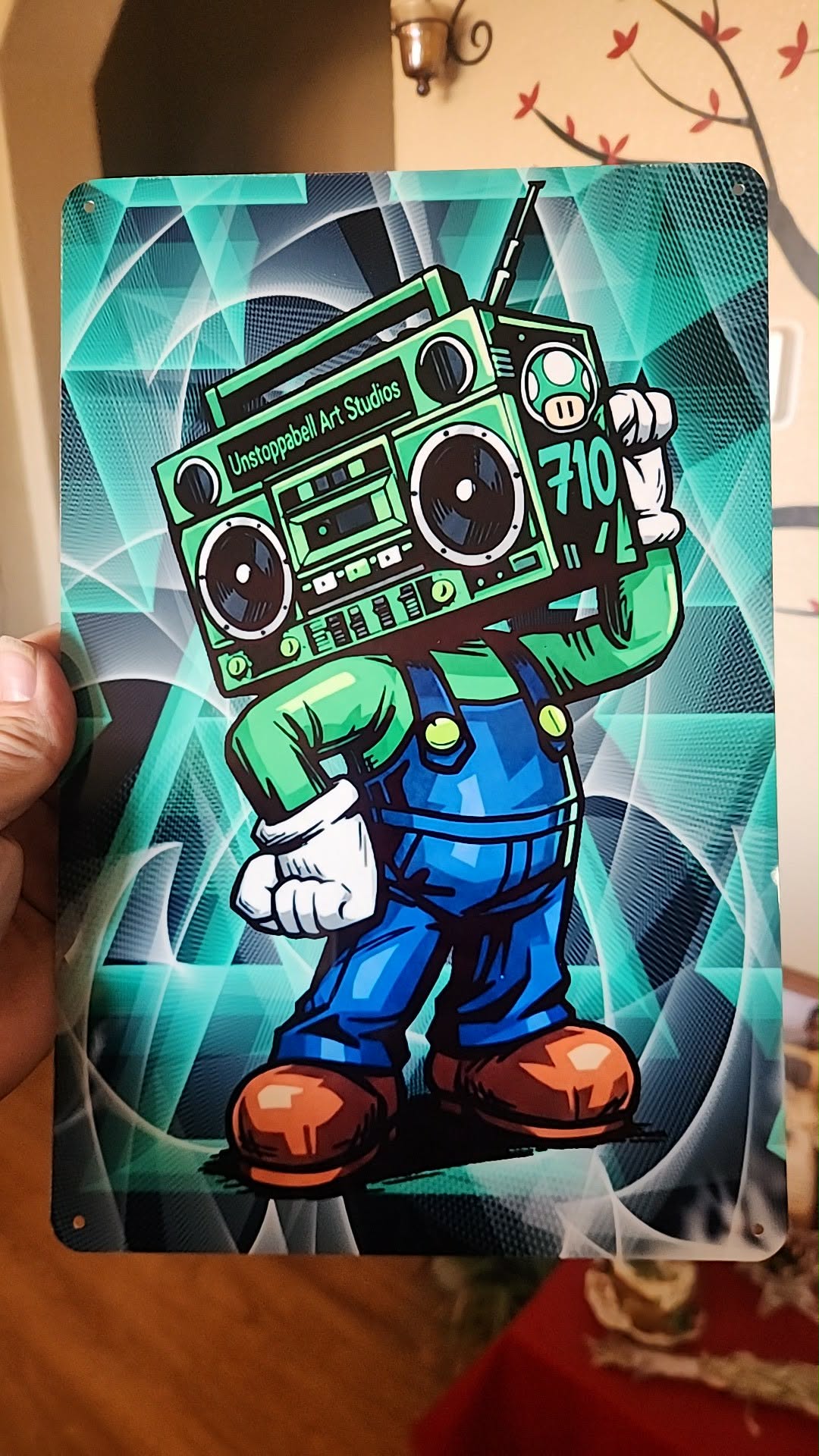 Boombox of Extra Lives Metal Print