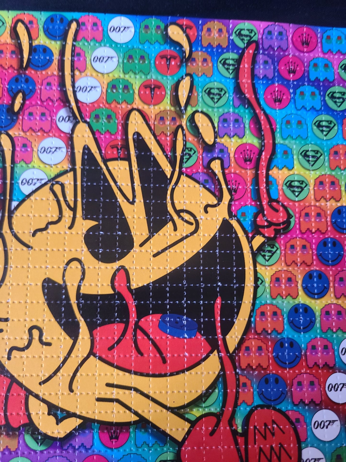 PacPac Ciddy Blotter Art