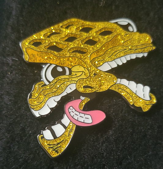 Waffle Monster pin