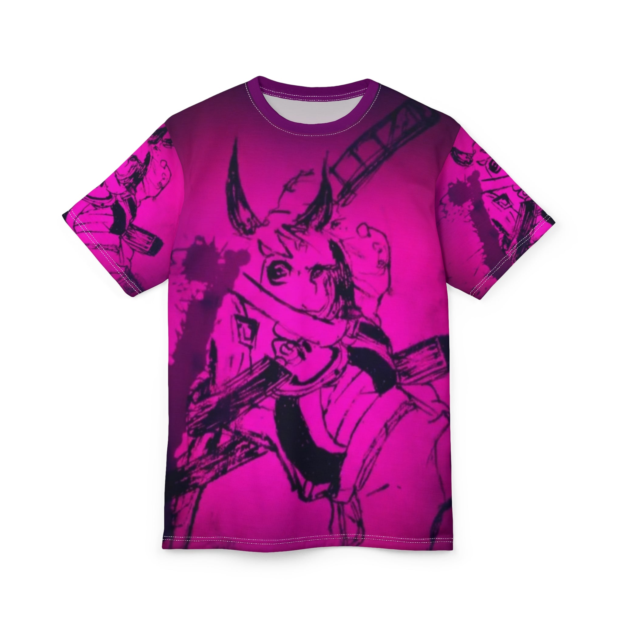 Samurai Girl UV Flip Full Art Tee
