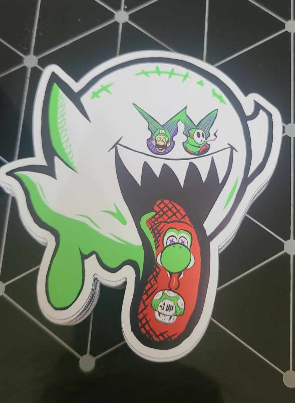 Super-Tab-Boo 4 inch Magnet