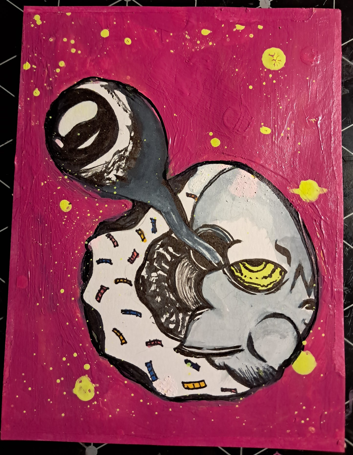 Eye-C Doughnut UV Illustration