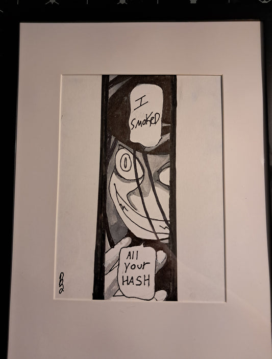 HashEnvy Ink Illustration