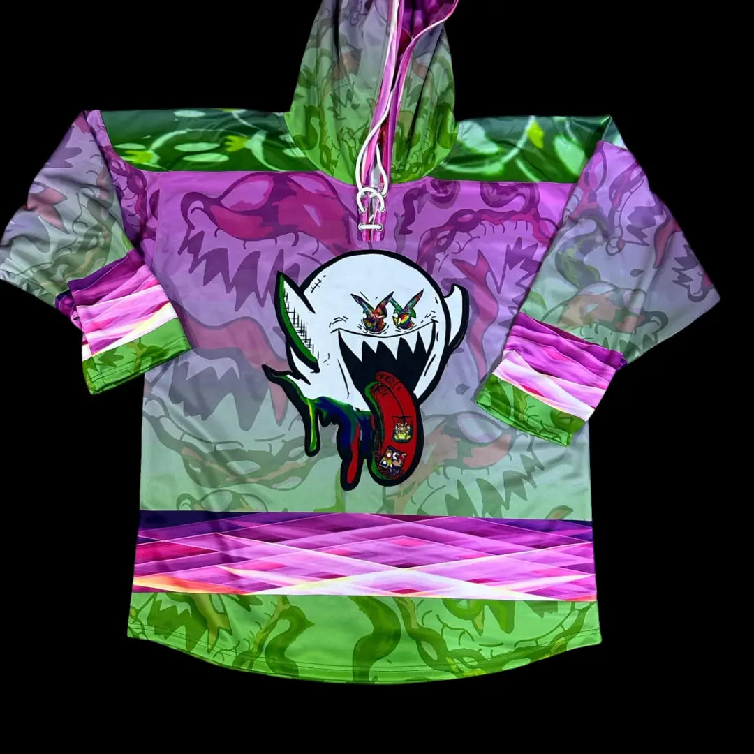 Super-Tab-Boo Hooded Hockey Jersey