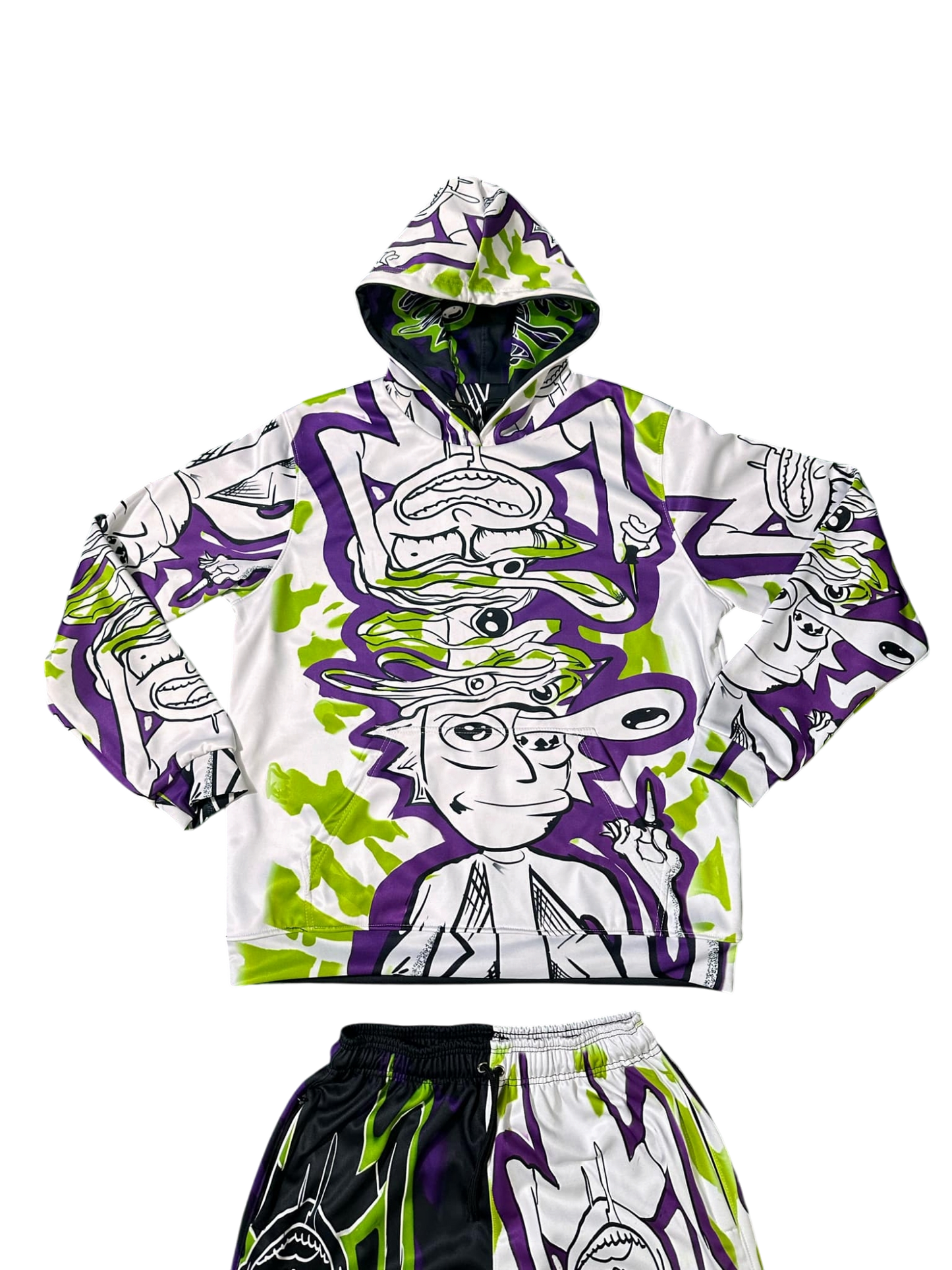 WubNDub Jogger Set with Reversible Hoodie