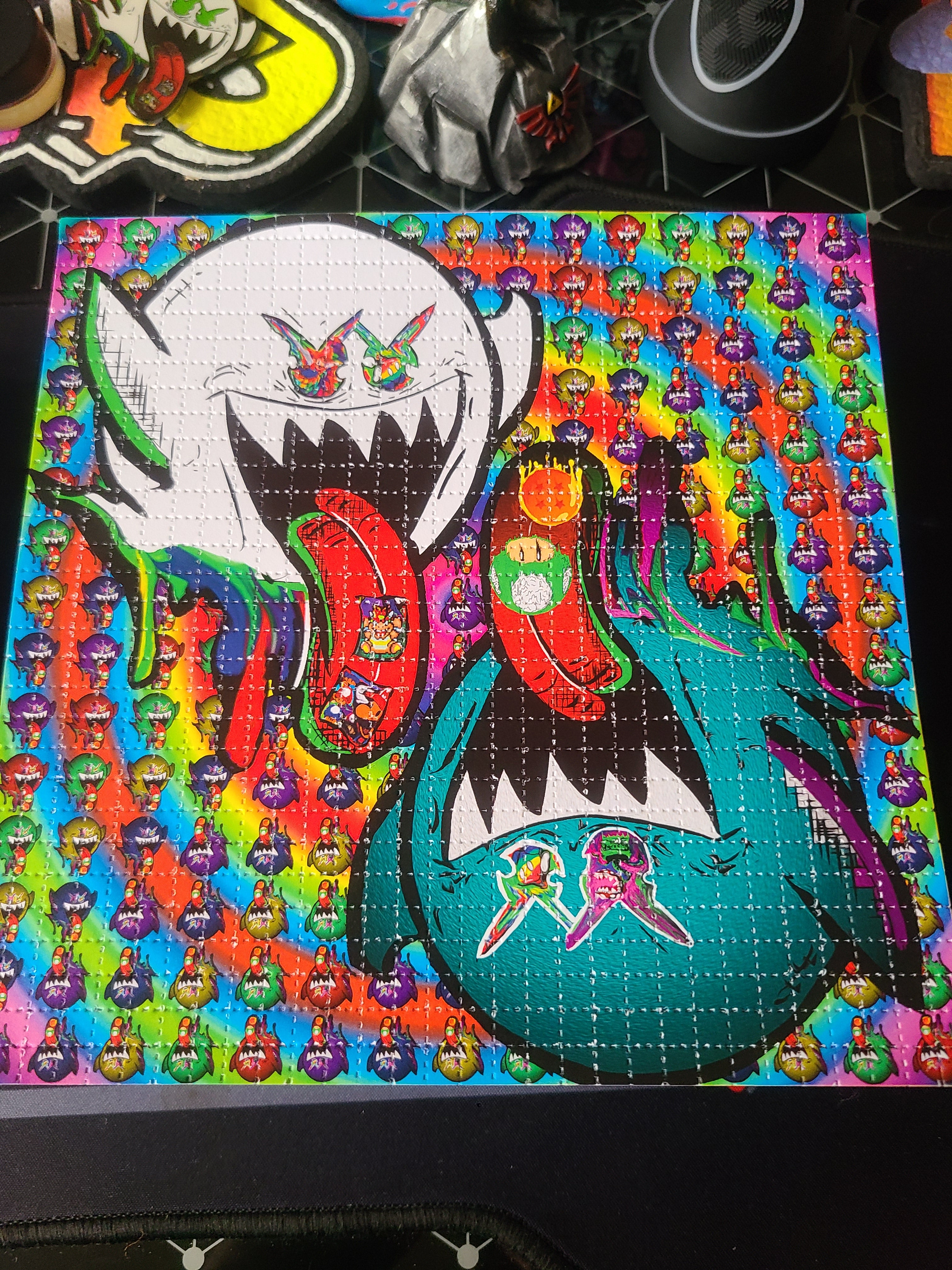 Super-Tab-Boo Blotter art