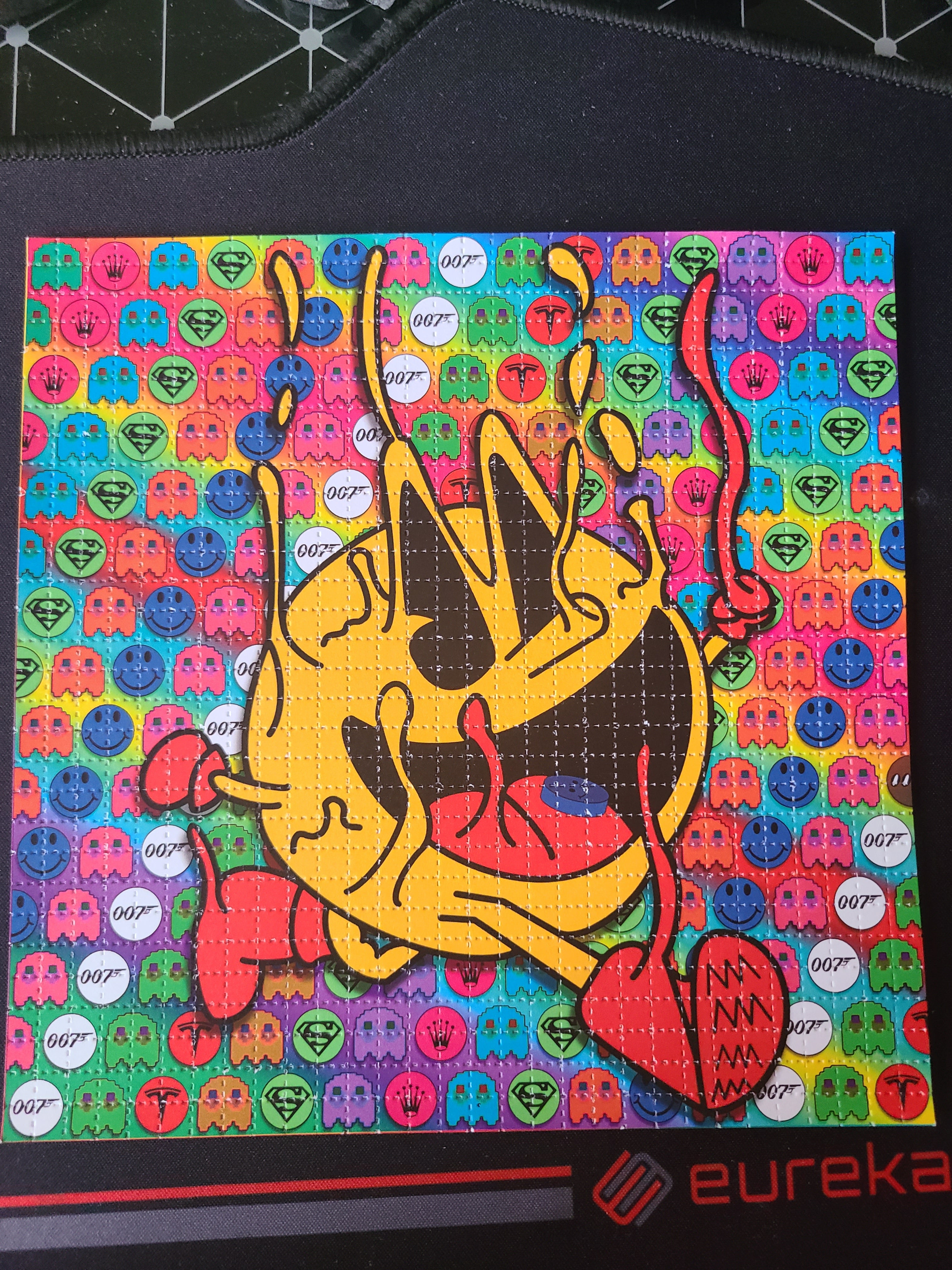 PacPac Ciddy Blotter Art