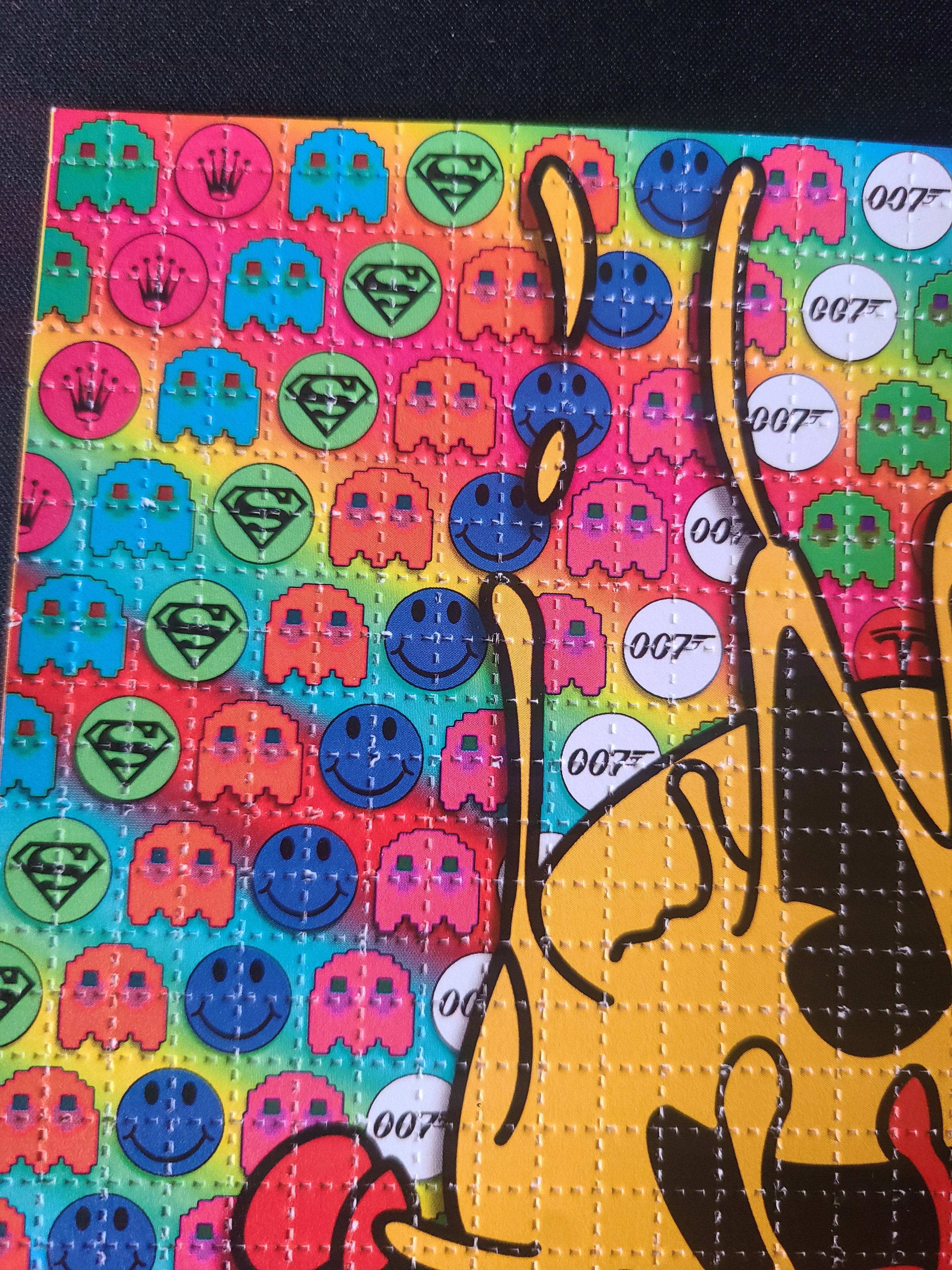 PacPac Ciddy Blotter Art