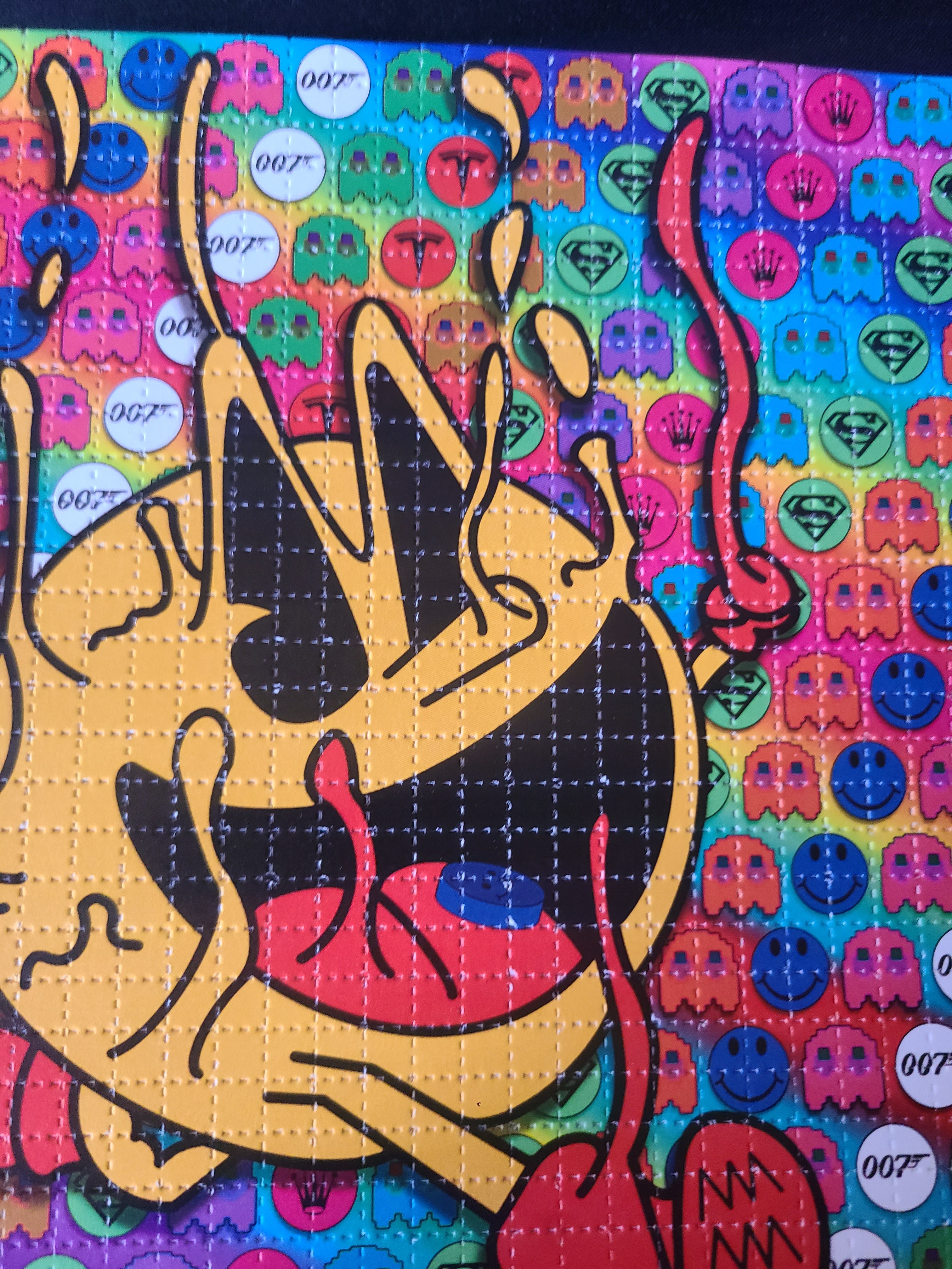 PacPac Ciddy Blotter Art