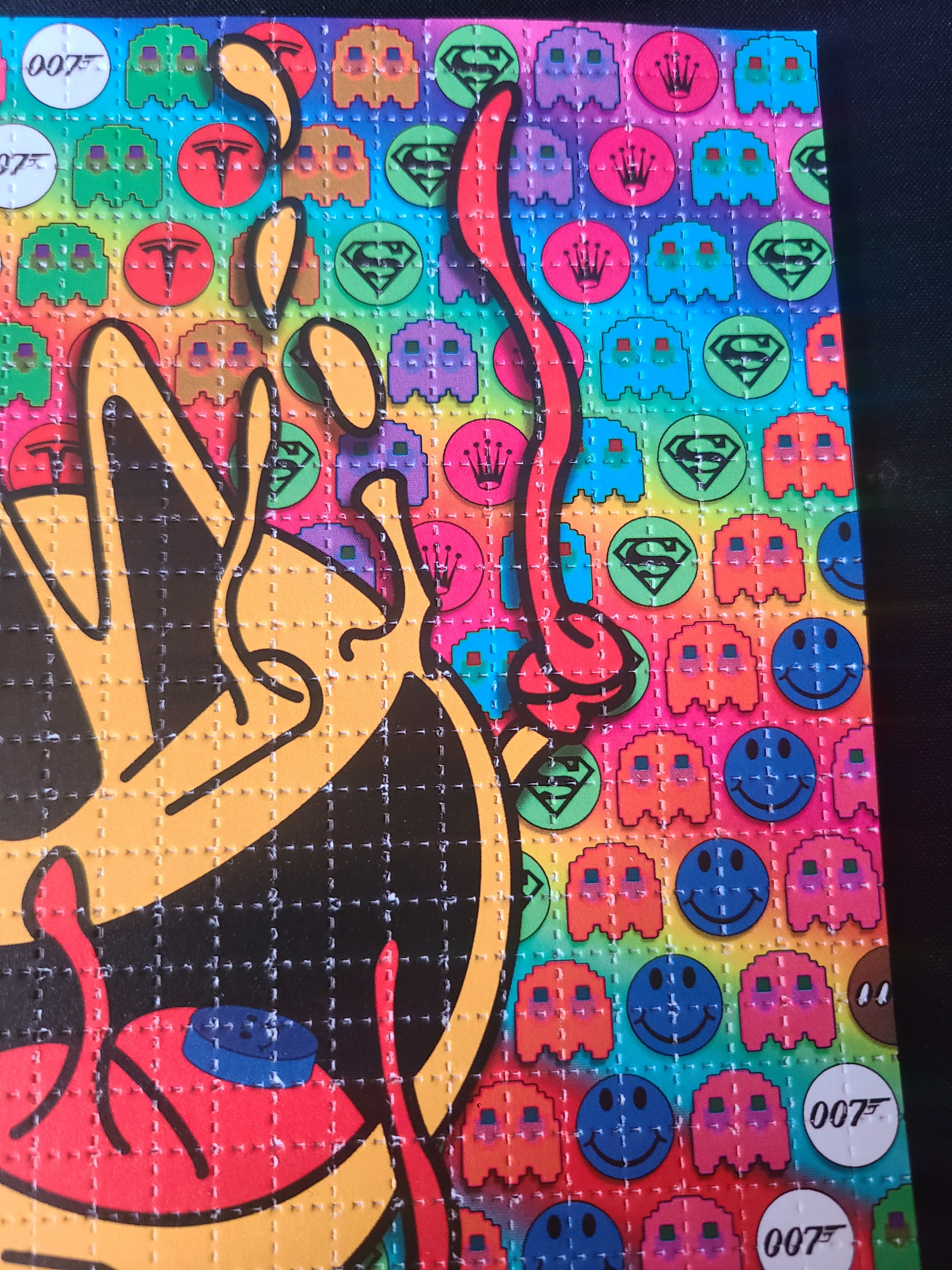 PacPac Ciddy Blotter Art