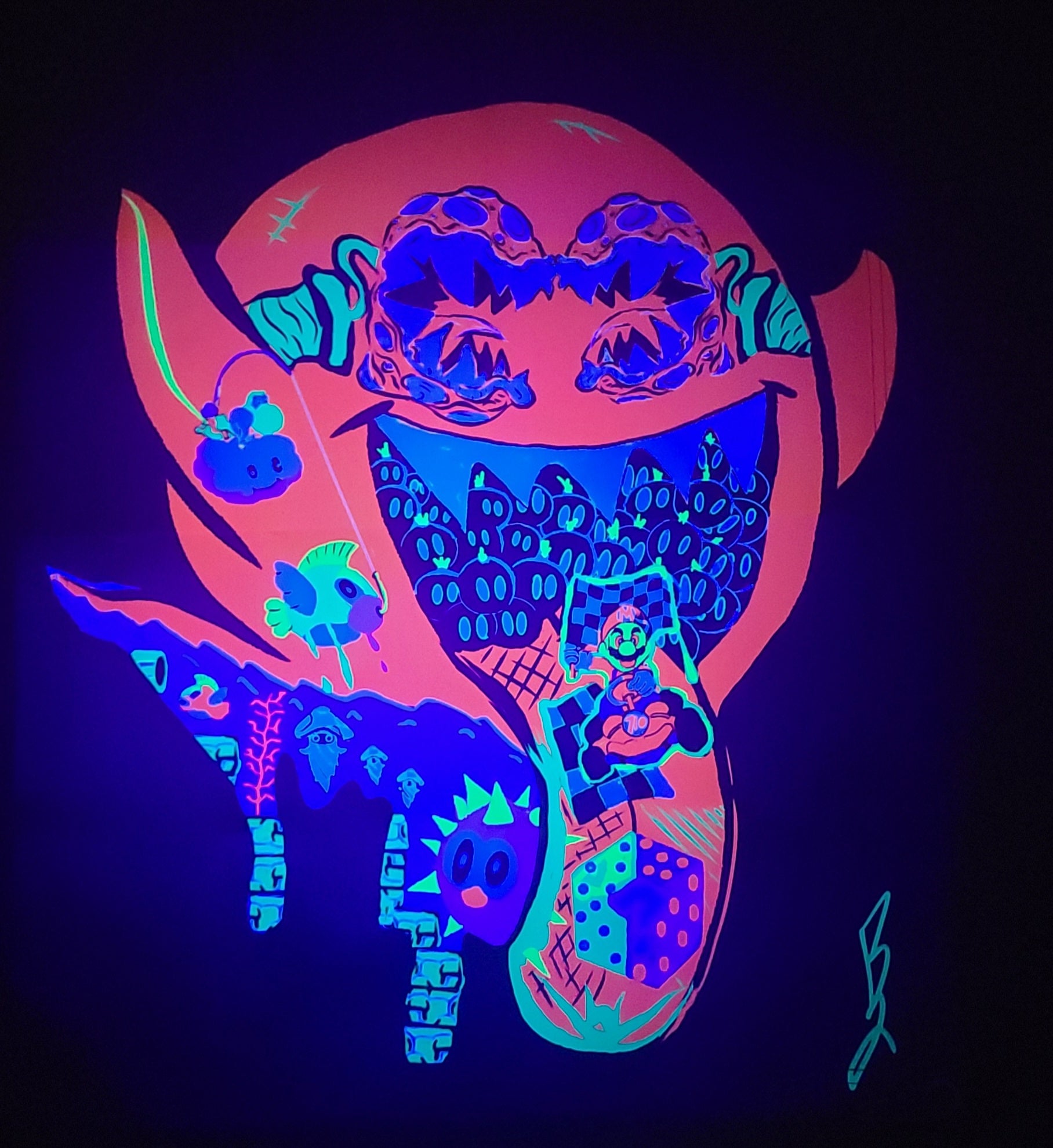 Boo V3 UV wall/totem Banner