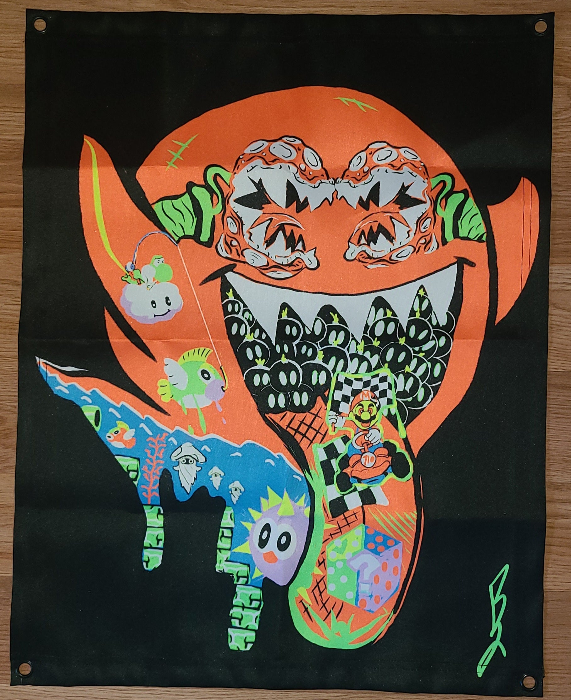 Boo V3 UV wall/totem Banner