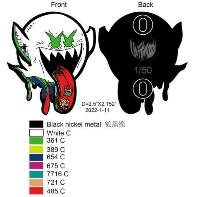 Boo Glow pin preorder