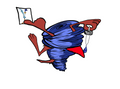 Taz Spunado Roadrunner Glow Pin Presale