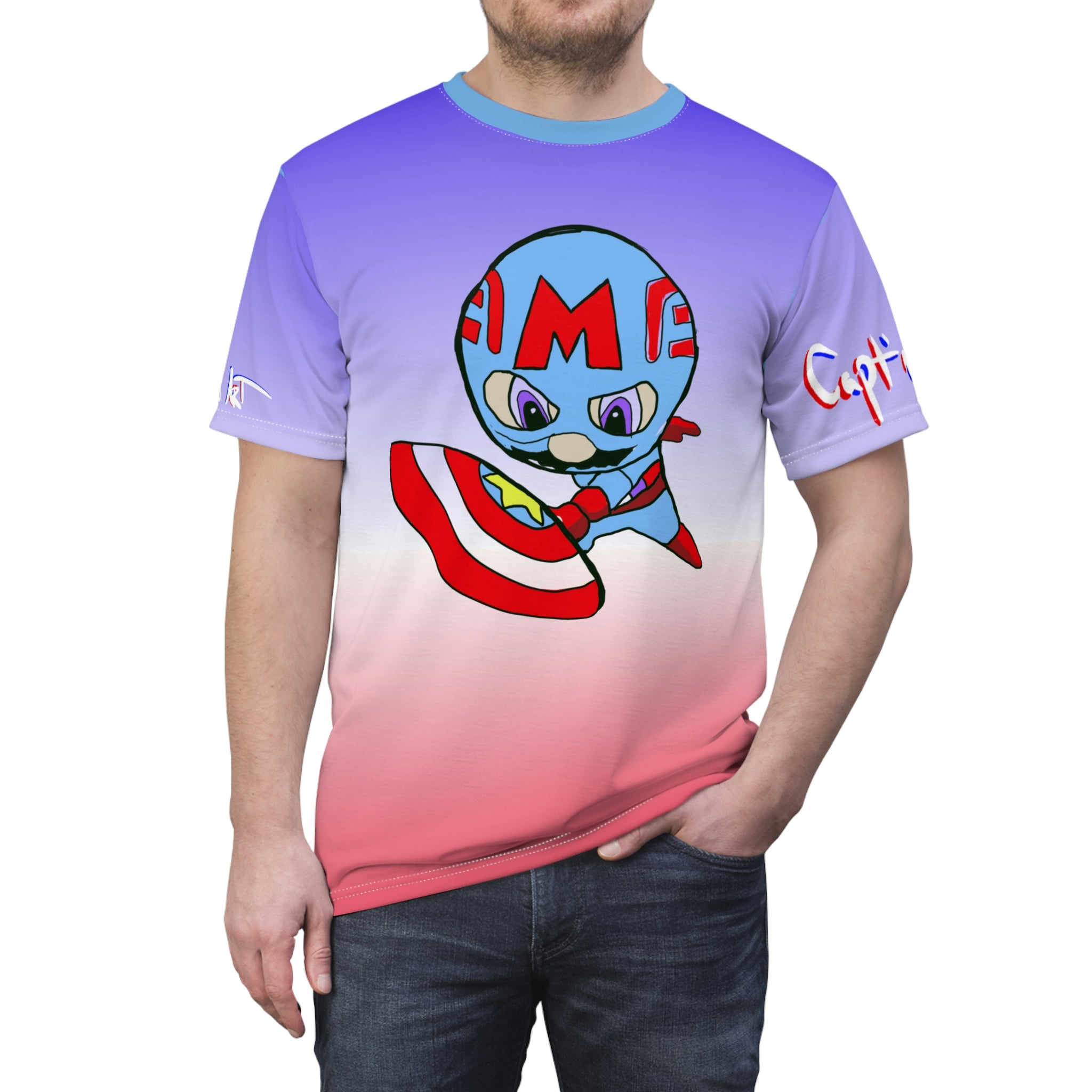 Capt'N A'Mario Full Art Tee